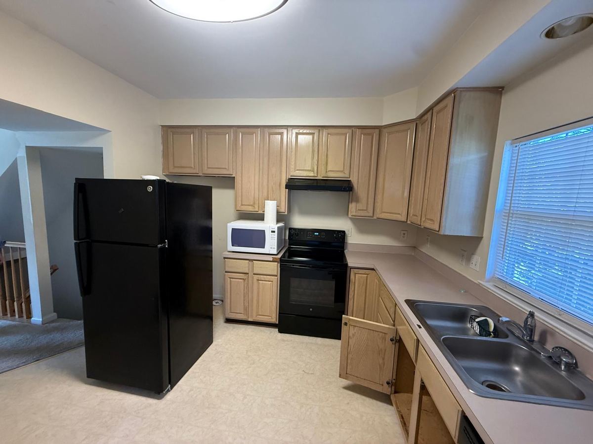 Kitchen before demolition — Northern Virginia