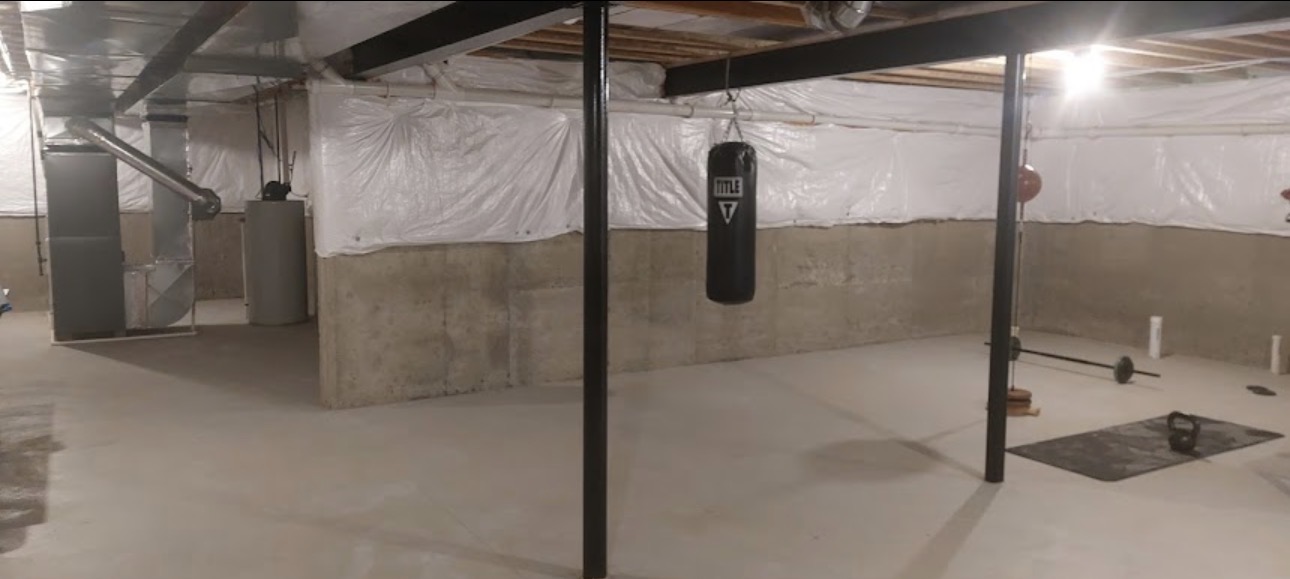 Basement after cleanout - Leesburg VA