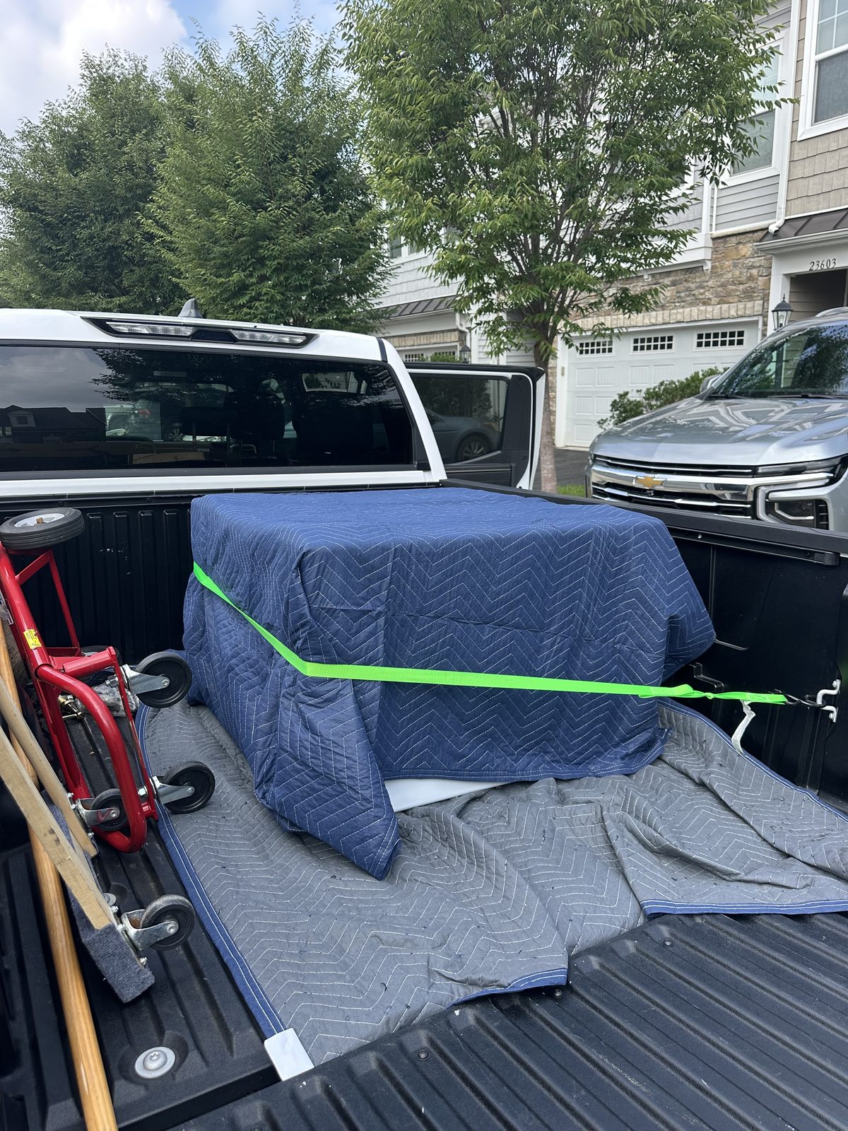 Chest freezer loaded on truck — Leesburg, VA removal