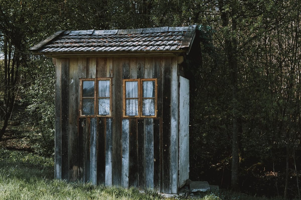 Old wooden shed ready for demolition — Northern Virginia