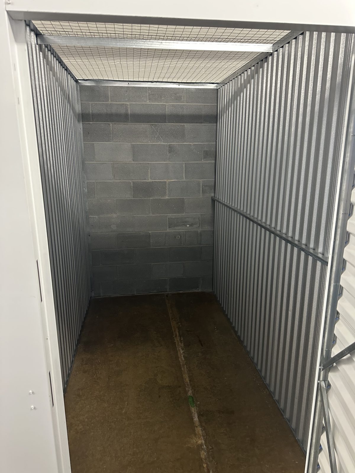 Storage unit empty after cleanout — Reston VA